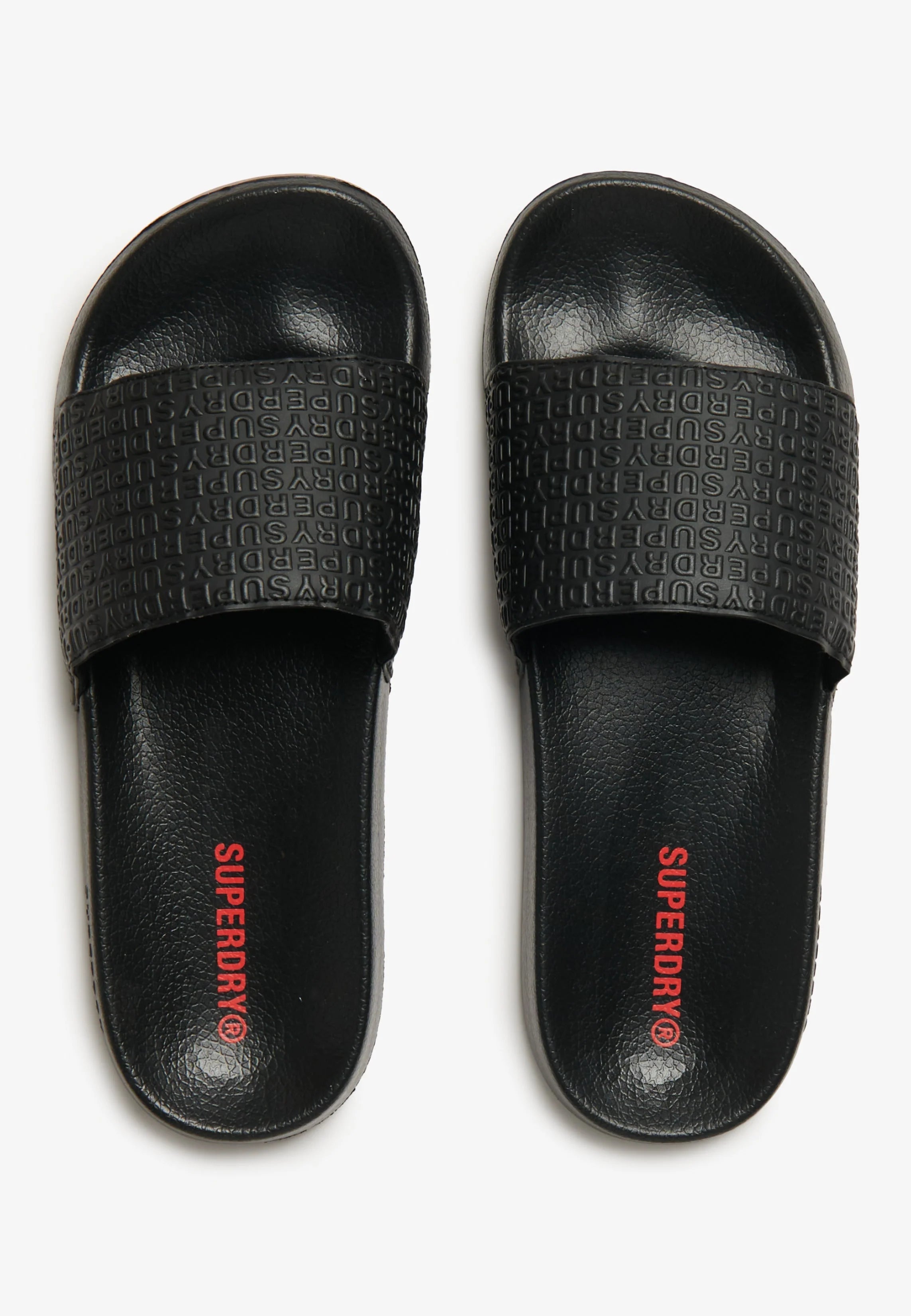 All Over Print Embossed Pool Sliders