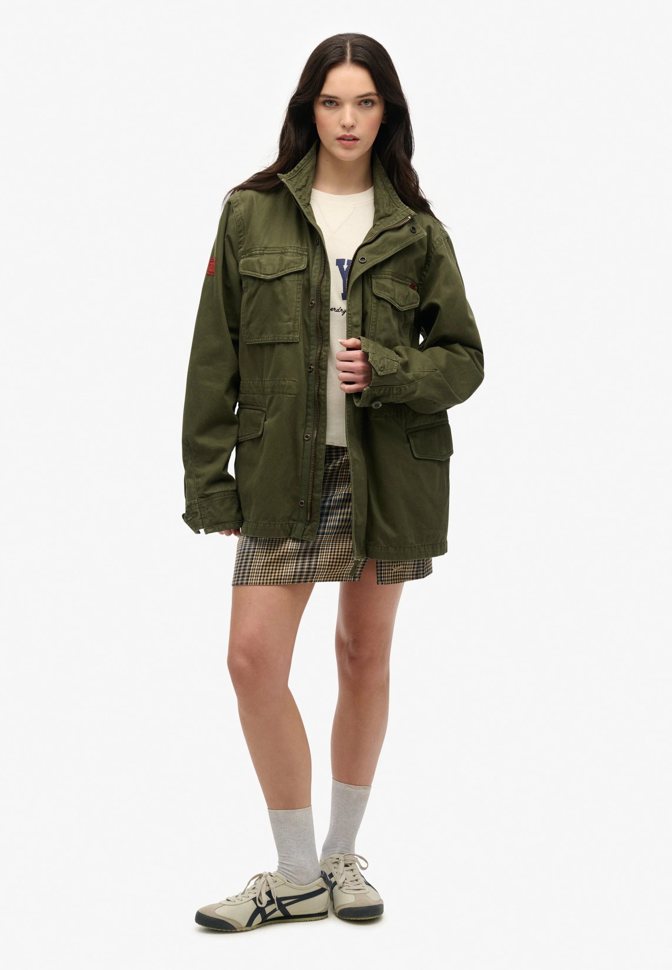 Athletic Essential Graphic Long Sleeve Top