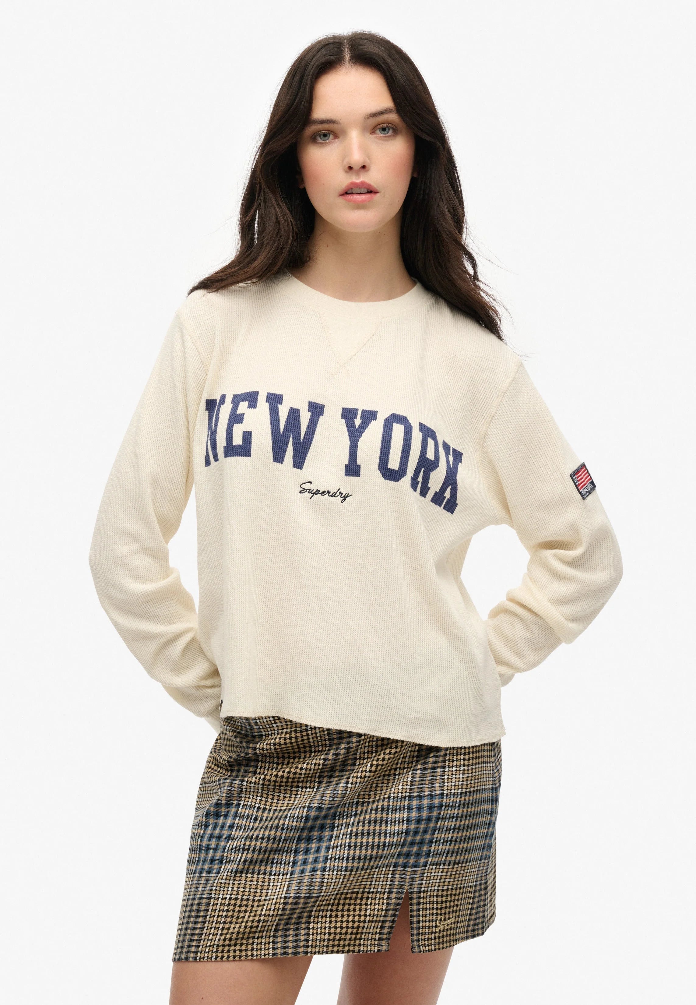 Athletic Essential Graphic Long Sleeve Top